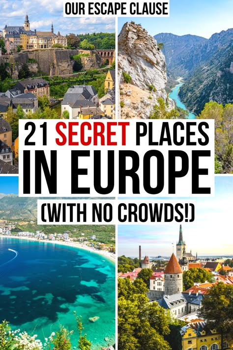 Hoping to visit Europe, but want to get off the beaten path and avoid heavy crowds? Consider one of these epic destinations!  europe off the beaten path | europe off the beaten track | europe hidden gems | offbeat europe travel tips | offbeat europe vacation guide | best places to visit in europe | where to go in europe | things to see in europe | off the beaten path europe | off the beaten path travel | what to do in europe | europe travel ideas | europe trip ideas | europe travel desinations Hack Fashion, Travel In Europe, Backpacking Europe, Voyage Europe, Places In Europe, Europe Vacation, European Destinations, European Vacation, Visit Europe