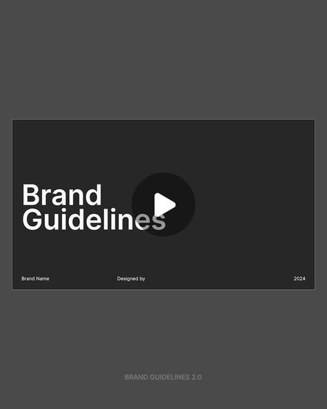 Papay on Instagram: "Introducing the brand Guidelines 2.0!  I just revamped the layout and added 36 fully editable slides to give you even more creative options. This template is designed for use with Adobe InDesign. - - - - - #brandidentity #brandguidelines #designtemplate #designresources #canvatemplates #canvadesign #freetemplate #designtemplate #canvatutorial" Brand Guideline Layout, Brand Guildline Layout, Brand Guidelines Design Template, Brand Guidelines Book Layout, Brand Guidelines Typography, Brand Guidelines Design, Brand Guidelines Template, Canva Tutorial, Canva Design