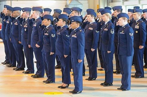 Air Force ends mandatory 'Blues Monday,' leaves choice to commanders - Air Force - Stripes Air Force Dress Uniform, Us Air Force Uniform, Air Force Dress, Air Force Uniform, Army Service Uniform, Air Force Uniforms, Military Dress Uniform, Air Force Women, Pilots Aviation