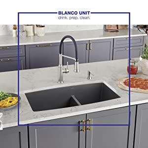 Composite Sinks Undermount, Types Of Kitchen Sinks, Backsplash Options, Blanco Silgranit Sink, Silgranit Kitchen Sink, Double Bowl Undermount Kitchen Sink, Blanco Sinks, Blanco Sink, Kitchen 2022