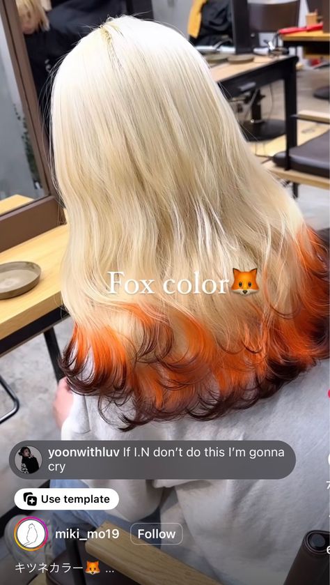 fox hair Fox Color Hair, Fire Hair Color, Fox Hair Dye, Curly Hair Cut, The Wet Look, Perfect Curly Hair, Fox Hair Color, Peekaboo Hair Colors, Curly Haircut