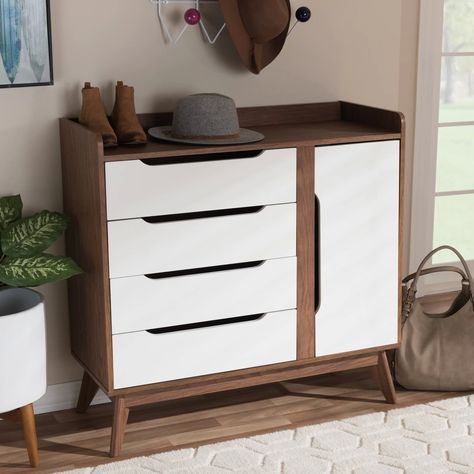 White Storage Cabinets, Bedroom Closet Design, Wood Shoes, Shoe Storage Cabinet, Entryway Furniture, Space Saving Furniture, Walnut Veneer, Wood Storage, Closet Design