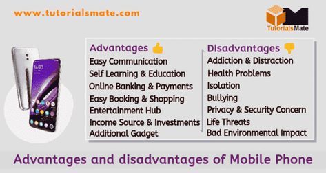 Advantages and Disadvantages of Mobile Phones Disadvantages Of Mobile Phones, Advantages And Disadvantages Of Mobile, Short Essay, Advantages And Disadvantages, Online Banking, Health Education, Health Problems, Mobile Phones, Cell Phones