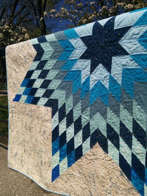 Scrappy Lone Star Quilt - Megan Makes Lone Star Quilt Pattern Tutorials, King Size Lone Star Quilt Pattern, Free King Size Quilt Patterns, Lone Star Quilt Pattern Free, Lonestar Quilt Pattern, Big Star Quilt, Lonestar Quilts, Grandma Quilt, Lonestar Quilt