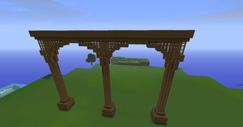 Bridge In Minecraft, Minecraft Train, Minecraft Bridge, Train Bridge, Train Projects, Minecraft Map, Minecraft Inspo, Wooden Bridge, Braided Ponytail Hairstyles