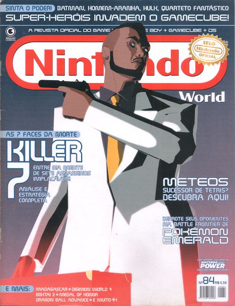 Killer 7 Game, Gaming Magazine, Game Magazine, Video Game Magazines, Gaming Magazines, Games Box, Aesthetic Pics, Life Is Strange, Game Boy