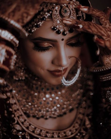 Bride Groom Photoshoot, Indian Bride Poses, Indian Bride Photography Poses, Indian Bride Makeup, Vision Of Love, Haldi Outfits, Indian Wedding Poses, Bride Photos Poses, Engagement Photography Poses