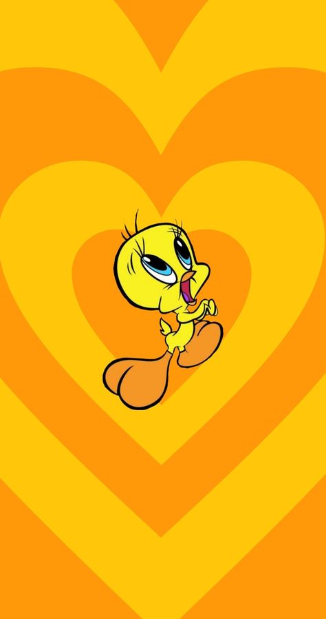 Tweety Bird Iphone Wallpaper, Tweety Bird Wallpaper Iphone, Tweety Wallpapers Cartoon Wallpaper, Twitty Bird Wallpaper, Yellow Cartoon Wallpaper, Tweety Bird Pumpkin, Tweety Bird Aesthetic, Tweety Bird Wallpaper, Chloe Art