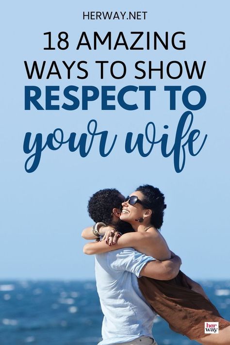 Respect is one of the most important foundations for marriage. Speaking about that, here is how you should respect your wife’s feelings. How To Love Your Wife, Date Your Wife, Marriage Repair, Respect Your Wife, Better Husband, Improve Relationship, Relationship Growth, Human Oddities, Not In Love