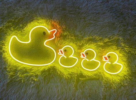 Duck Led Sign, Duck Neon Sign, Wall Decor, Flock of Ducks Led Light, Custom Neon Sign, Bathroom Decor, Best Gifts, Duck Led Light Duck Neon Sign Let us light up your life with quality LED neon signs for home, business, weddings, events, & more. Take a business logo, song lyrics, a kid's name, or even the shape of your dog, & neon-ify it! We are helping make art accessible with easy-to-design, stylish neon lights. Get creative and design your own neon sign. Your name, motto you live by, your busi Neon Sign Bathroom, Duck Things, Duck Bathroom, Duck Stuff, Kid Bathroom Decor, Duck Decor, Neon Sign Wall, Neon Sign Bedroom, Sign Wall Decor