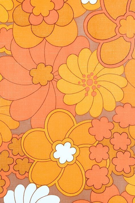 001 Aesthetic on Twitter: "70s background… " 70s Aesthetic, Vinyl Wallpaper, Retro Floral, Flower Pattern, Aesthetic Wallpaper, Vinyl, Orange, Yellow, Flowers