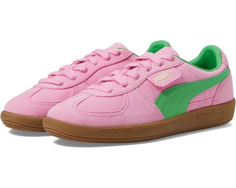 PUMA Palermo Special | Zappos.com Puma High Tops, Puma Palermo, Pink Pumas, Metallic Sneakers, Oversized Tote Bag, Ice Cream Parlor, Shoes Pink, Floral Shoes, Puma Sneakers