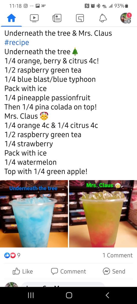 Teas Recipes, Energy Tea Recipes, Tea Recipes Diy, Herbalife Tea, Loaded Teas, Loaded Tea, Herbalife Recipes, Juicy Juice, Energy Tea