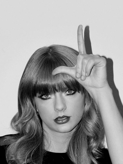 Taylor Swift Better Than Revenge, Revenge, Bangs, Taylor Swift, Swift, A Woman, Black And White, Hair, White