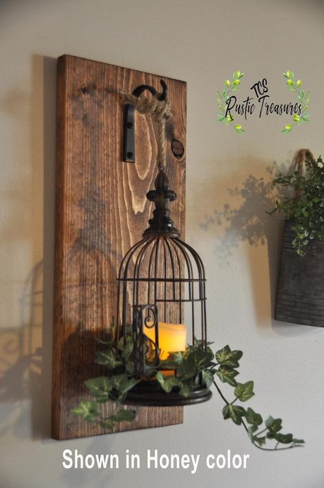 Bird Cage Decor, Patio Diy, Lanterns Decor, Printable Diy, Hanging Lanterns, Projects Ideas, Rustic Home, Home Decor Pictures, Design Case