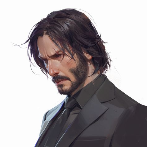 John Constantine Fanart, John Wick Art, Keanu Reeves Cyberpunk, Tactical Uniforms, Johnny Silverhand, John Wick Movie, Keanu Reeves John Wick, John Constantine, Loving Husband