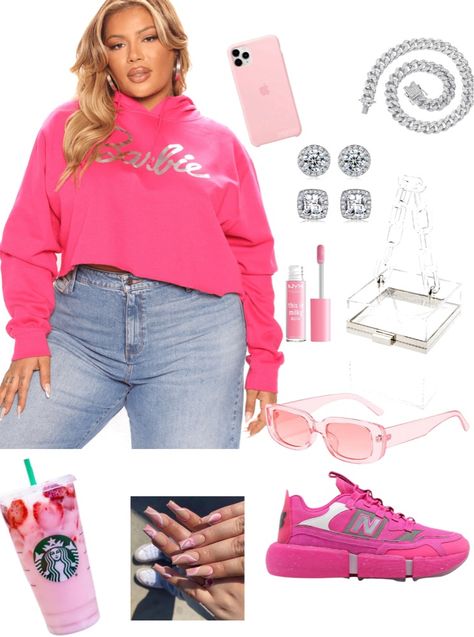 Plus Size Barbie Inspired Outfits, Barbie Outfit Ideas For Women Plus Size, Barbie Outfits Plus Size, Barbie Plus Size Outfits, Plus Size Barbie Outfit Ideas, Plus Size Barbie Outfit, Plus Size Street Wear, Plus Size Barbie, Pink Plus Size