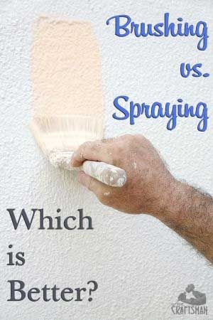 Brushing vs. Spraying Paint Paint Sprayer Walls, Interior Wall Insulation, Spray Paint Wall, Best Paint Sprayer, Interior Wall Sconces, Diy Home Interior, Interior Design Programs, 3d Wall Painting, Best Home Interior Design