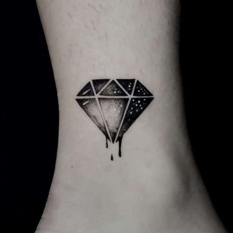 Black Diamond Tattoo 2 Shine On You Crazy Diamond Tattoo, Diamond Tattoo Men, Black Diamond Tattoo, Diamond Tattoo Meaning, Black Diamond Tattoos, Small Diamond Tattoo, Diamond Tattoo Designs, Diamond Tattoo, Artsy Tattoos