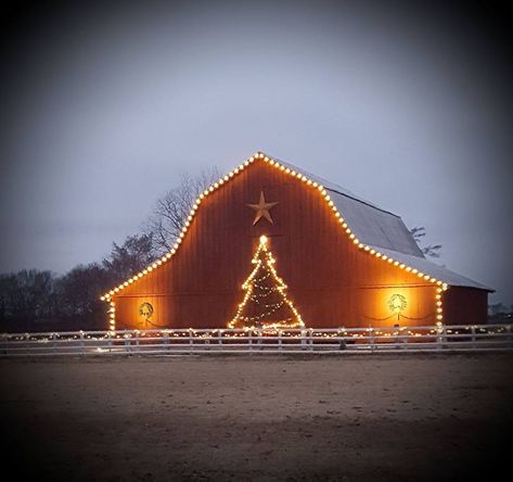 Barn Christmas, Barn Pictures, Country Barns, Barn Art, Christmas Tree Farm, Red Barns, A Barn, Christmas Scenes, Old Barns