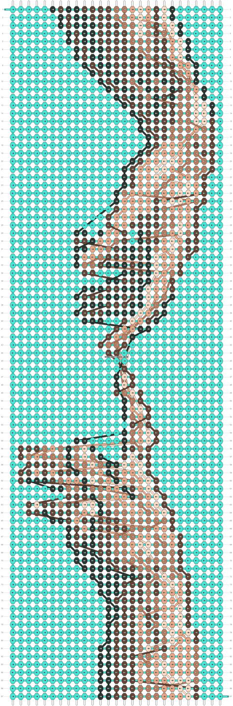 Alpha pattern #31310 variation #44108 Adam Creation, The Creation Of Adam, Crochet Tapestry, Alpha Pattern, Tapestry Crochet, Alpha Patterns, Friendship Bracelet Patterns, Cool Patterns, Art Paint