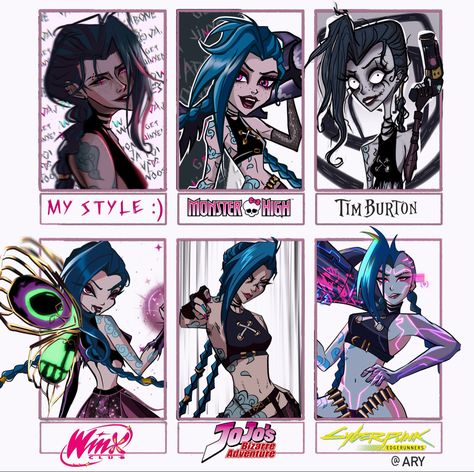 Cyberpunk Aesthetic Anime, Halloween Tiktok, Gorillaz Fan Art, Get Jinx, Jinx Arcane, Different Art, Jinx League Of Legends, League Of Legends Characters, Cyberpunk Aesthetic