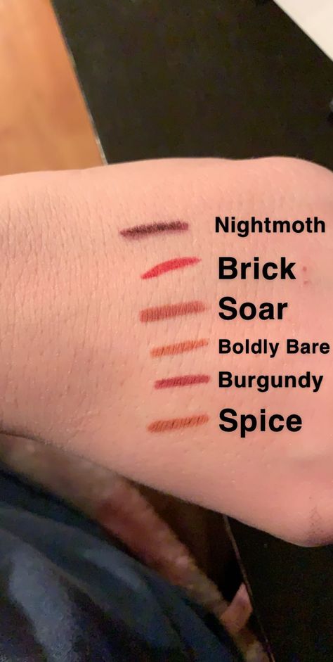 MAC lip liner Mac Lip Liner, Mac Lip, Mac Lips, Makeup Swatches, Lip Liner, Auburn, Mac Cosmetics, Tattoo Quotes, Mac