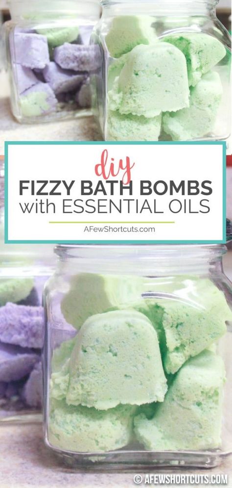 Relax in style. Your bathroom turns into a spa with these Easy to make DIY Fizzy Bath Bombs with Essential Oils. Great for yourself, or gift giving. #diy #essentialoils Bath Boms, Citrus Smell, Floral Essential Oils, Diy Essentials, Bath Bomb Recipes, Essential Oils Gifts, Bath Fizzies, Aromatherapy Gifts, Homemade Bath Products