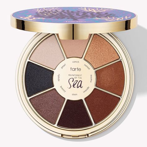 Tarte Rainforest of the Sea Eyeshadow Palette Vol. II Sensitive Eye Makeup, Makeup For Sensitive Eyes, Eyeshadow Basics, Diy Mascara, Simple Makeup Tips, Simple Eye, Simple Eye Makeup, How To Apply Eyeliner, Tarte Cosmetics