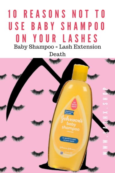 Cleaning Eyelash Extensions, Eyelash Extensions Care, Lash Tips, Shampoo Recipe, Natural Glowing Skin, Lash Room, Diy Eyelash Extensions, Cut Crease Makeup, Baby Shampoo