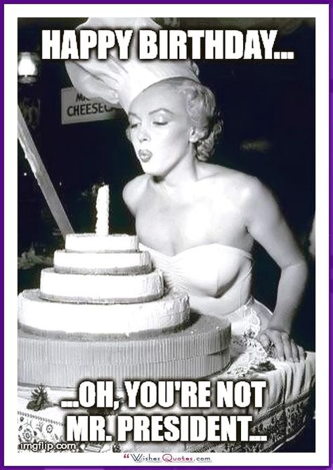 Birthday Meme with Marilyn Monroe Happy Birthday Mr President Marilyn Monroe Birthday, Marilyn Monroe Fotos, Mode Retro, Candle In The Wind, Joe Dimaggio, Marilyn Monroe Photos, Happy 2nd Birthday, Norma Jean, Norma Jeane