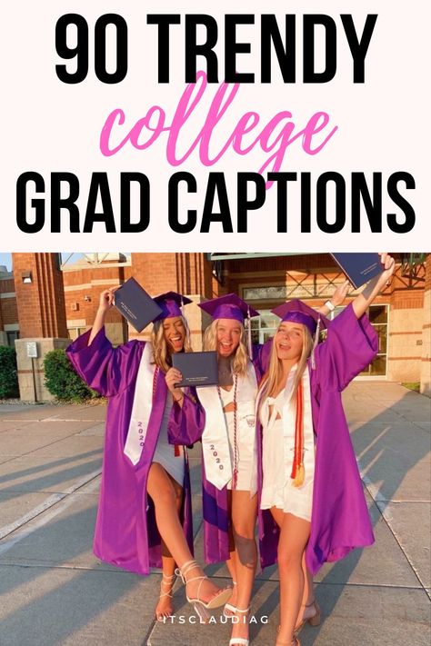 Masters Graduation Captions, Bachelor Degree Instagram Captions, College Grad Captions, College Graduation Captions Instagram, Sassy Graduation Captions, Master Graduation Quotes, Grad Captions Instagram Funny, Graduation With Friends Captions, Graduation Post Captions