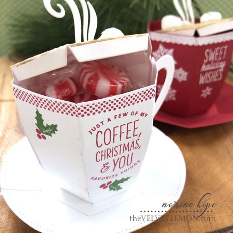 Stampin Up Projects Craft Fairs, Christmas Treats Holders, The Greetery, Christmas Treats Boxes, Folding Cards, 2024 Ideas, Holiday Stamping, Gift Box Template, Christmas Treat