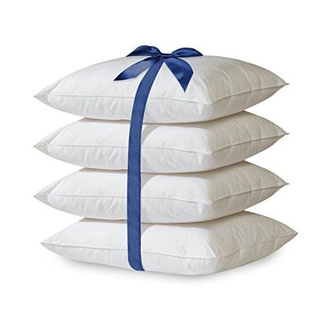 Home Sweet Home 4-Pack Hypoallergenic Down-Alternative Embossed Dobby Stripe Bed Pillow (King, White) Bed Pillows Queen, Bed Pillows King, Home Decor Things, Vw Beetle Convertible, King Size Pillow, Contour Pillow, Decor Things, Beetle Convertible, Sleeping Bed