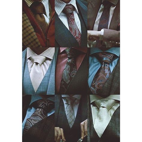 Hannibal's Ties Hanibal Lector Aesthetic, Hannibal Fashion, Hannibal Cosplay, Hannibal Lecter Aesthetic, Hannibal Book, Hannibal Aesthetic, Hannibal Suit, Hannibal Lector, Suits And Ties