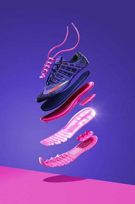 Shoe Advertising, Shoe Poster, Sneaker Posters, Shoes Ads, Air Max Day, Creative Shoes, Simple Designs To Draw, Shoe Design Sketches, Motion Graphics Design