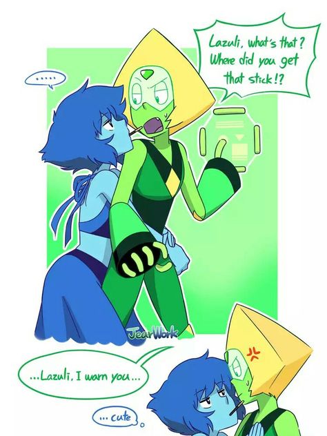 Pocky Day, Steven Universe Lapidot, Steven Universe Pictures, Steven Universe Ships, Steven Universe Lapis, Steven Uni, Steven Universe Diamond, Lapis And Peridot, Lgbtq Quotes