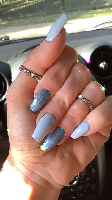 Jean Blue Nails, Blue Jean Nails, Denim Blue Nails, Denim Nails, Creative Nails, Blue Nails, Blue Jean, Nails Art, Nail Design