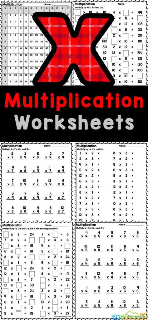 Are you looking for simple, free printable math worksheets to practice multiplying? We have multiplication worksheets perfect for 3rd grade and 4th grade students to get that essential repitition to gain math fluency. Simply print the multiplication practice sheets and you are ready to get started! Free 3rd Grade Math Worksheets, 123homeschool4me Free Printable, Fun Math Worksheets 2nd Grade, 3rd Grade Math Worksheets Free Printable, 4th Grade Worksheets Free Printables, Multiplication Worksheets For Grade 2, 3rd Grade Multiplication Worksheets, Multiplication Practice Sheets, Math 3rd Grade