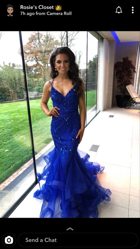 Ty Ball Dresses, Prom Planning, Royal Blue Prom Dress, Royal Blue Prom, Dresses Royal Blue, Prom Dress Inspo, Prom 2024, Gorgeous Prom Dresses, Blue Prom Dress