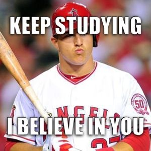 im printing this out for my dorm room Mike Trout~ keep studying ;) Keep Studying, College Mom, Angels Baseball, Architecture Quotes, Mike Trout, Oregon Ducks, Travel Design, College Football, Believe In You