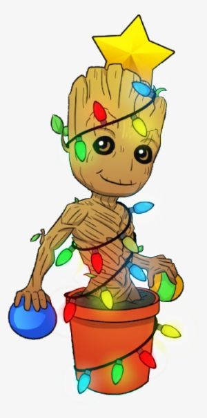 Christmas, Groot Christmas Groot, Groot Christmas, I Am Groot, Baby Groot, Cartoon Clip Art, Christmas Clipart, Guardians Of The Galaxy, Painted Rocks, Png Images