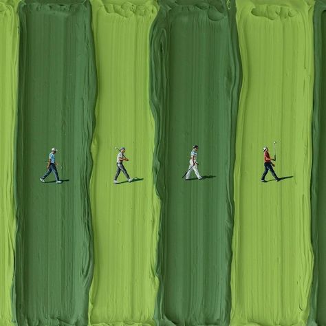 Hypegolf (@hypegolf) • Instagram photos and videos Abbey Road Painting, Abbey Road Album Cover, Road Album Cover, Beatles 1967, Road Painting, Water Packaging, Vinyl Player, Personal Mission, Golf Art