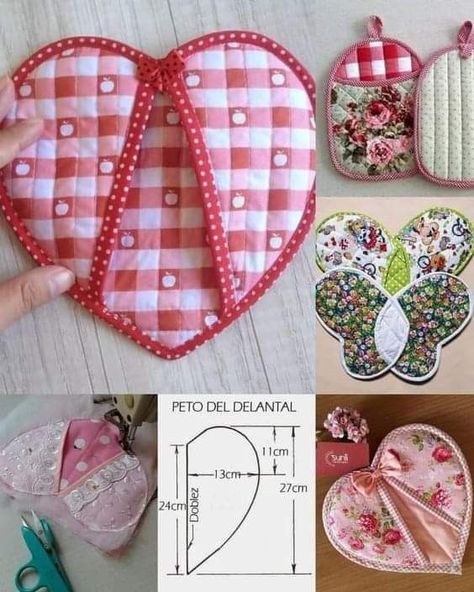 Learn Sewing, Diy Sewing Gifts, Sewing Machine Projects, Cute Sewing Projects, Beginner Sewing Projects Easy, Sewing Aprons, Patchwork Quilt Patterns, Small Sewing Projects, Diy Sewing Pattern