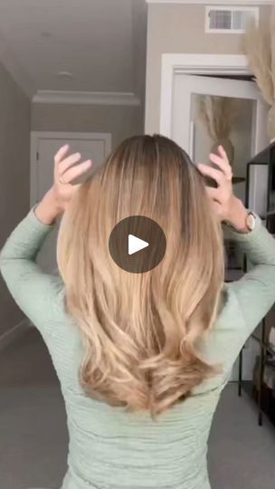 60K views · 488 reactions | How to get more volume in your half-up hairstyle 💁‍♀️ Gather top section of hair into a ponytail and secure with an elastic. Create an opening just above the elastic and push the ponytail up through the hole. Hold the tail in one hand. Insert a claw clip around the base of your inverted topsy tail. Drop the ponytail over the clip and voila… volume for days! The best part is that no one knows you have a claw clip under all that volume ✨ Claw clip: @leletny #hair #hairtutorial #hairinspo #hairfashion #hairhacks #hairinspiration #hairstyles #hairstylist #hairgoals #hairstyles #hairfashion #HairStyling #reelsviralシ #fypシ゚viralシ #reelsfypシfb #reelsviralシfb #reelsvideoシ #viralreels #viralreelsfb #reelsviralfb #reelsfyp #reelsfb | Cam1 | Cam1 · Original audio Top Ponytail Half Up Half Down, Topsy Tail, A Ponytail, Half Up Hair, Long Hair Women, Claw Clip, Half Up, Up Hairstyles, Hair Hacks