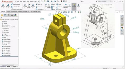 I will do product design and 3d cad modeling using creo solid works or autocad, #autocad, #SPONSORED, #works, #solid, #ad Beginners Exercise, Autocad Isometric Drawing, Orthographic Drawing, Exercise For Beginners, Mechanical Drawing, Solidworks Tutorial, Engineering Drawing, Solid Works, Mechanical Engineering Design