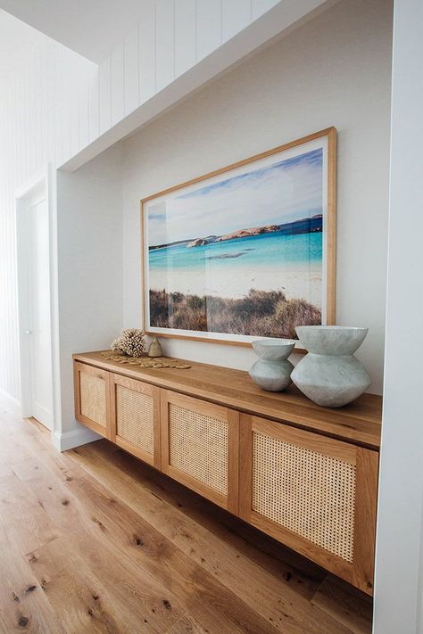 PIN @sophiekateloves   Kyal and Kara's Central Coast Australia home renovation Thanksgiving Beach, Mismatched Living Room Furniture, Sala Tv, Renovation Diy, Living Room Furniture Arrangement, Coastal Living Rooms, Style At Home, Furniture Arrangement, Beach House Decor