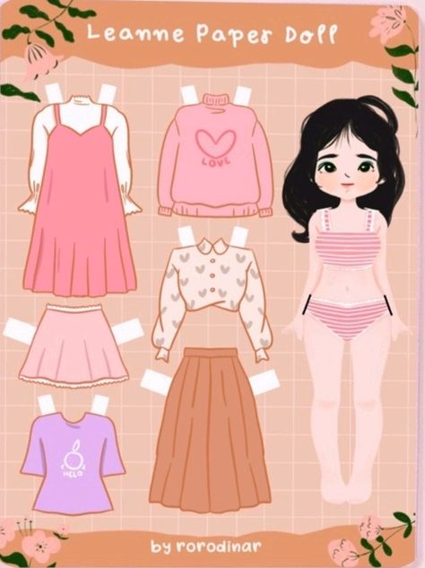 Bp Bp An Mainan, Paper Doll Chibi, Cute Paper Doll, Princess Paper Dolls, Free Printable Paper Dolls, Chibi Boy, Barbie Paper Dolls, Bongkar Pasang, Paper Dolls Diy