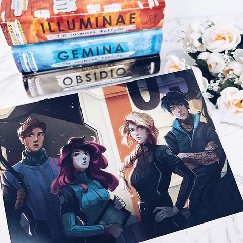 “Every story needs its hero." 🚀✨⠀ —⠀ I adored the Illuminae series, and I just received this piece of art of Ezra, Kady, Nik and Hanna in a… The Illuminae Files, Illuminae Files, Cool Books, Piece Of Art, Ya Books, Fan Book, Books For Teens, Celebrity Art, Library Books