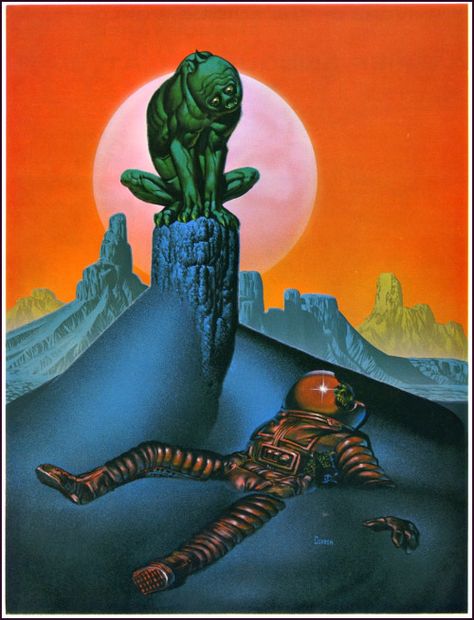 Richard Corben Cover Art: Anomaly #4 (November, 1972) Rich Corben, Richard Corben, Arte Pulp, 70s Sci Fi Art, Arte Peculiar, Scifi Fantasy Art, Science Fiction Illustration, New Retro Wave, Classic Sci Fi